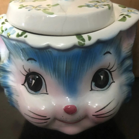 Vintage Lefton Miss Paris’s cream and sugar bowl- made in Japan- 1950’s. - Picture 10 of 14